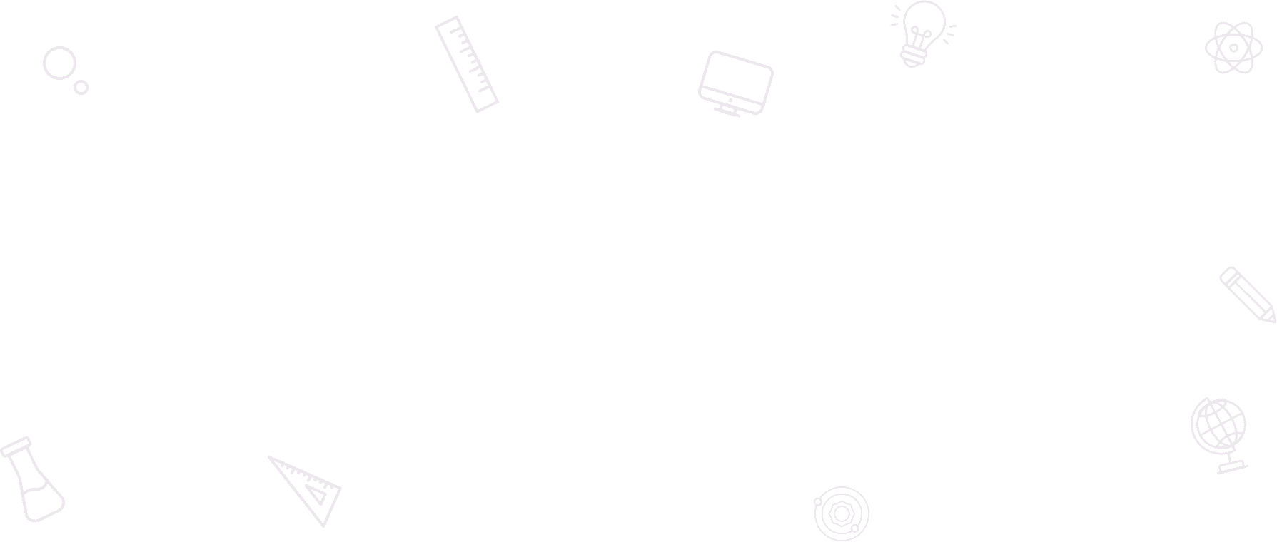 Background with school elements